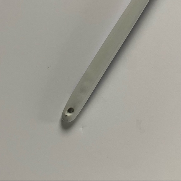 St. Dalfour Porcelain Spoon Blue White Jam Condiment Sugar 7.25" French Pottery - Picture 9 of 13